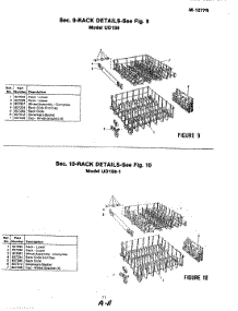 08 - Rack (Ud158) parts for Magic Chef Dishwasher UD158-1 from AppliancePartsPros.com