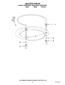 08 - Heater Parts parts for Magic Chef Dishwasher CDB7000AWW4 from AppliancePartsPros.com