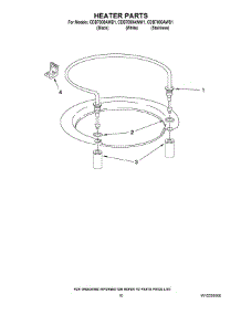 08 - Heater Parts parts for Maytag Dishwasher CDB7000AWB1 from AppliancePartsPros.com