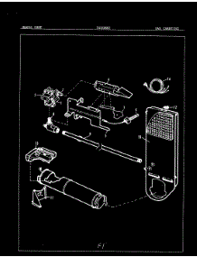 04 - Gas Carrying parts for Magic Chef Dryer YG20EN2 from AppliancePartsPros.com