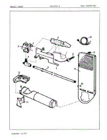 04 - Gas Carrying parts for Magic Chef Dryer YG20FY5 from AppliancePartsPros.com