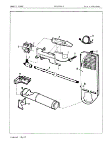 03 - Gas Carrying parts for Magic Chef Dryer YG20FA2 from AppliancePartsPros.com