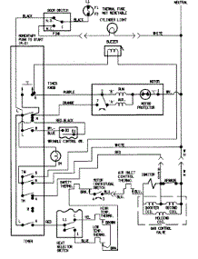 05 - Wiring Information parts for Magic Chef Dryer YG208KA from AppliancePartsPros.com