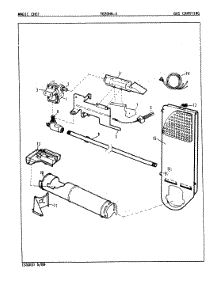 04 - Gas Carrying parts for Magic Chef Dryer YG20HN4 from AppliancePartsPros.com