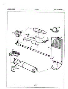 03 - Gas Carrying parts for Magic Chef Dryer YG20EA1 from AppliancePartsPros.com