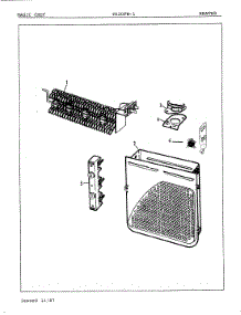 04 - Heater parts for Magic Chef Dryer YE20FN1 from AppliancePartsPros.com
