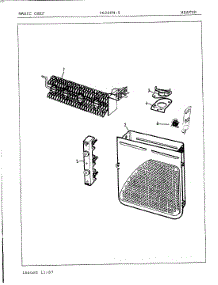 04 - Heater parts for Magic Chef Dryer YE20FA5 from AppliancePartsPros.com