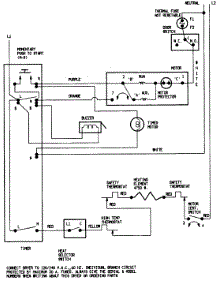 05 - Wiring Information parts for Magic Chef Dryer YE204KAC from AppliancePartsPros.com