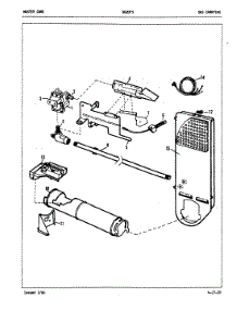 05 - Gas Carrying (Rev. A-H) parts for Magic Chef Dryer DG20F5AM from AppliancePartsPros.com