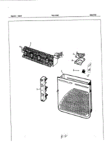 03 - Heater parts for Magic Chef Dryer YE14EN1 from AppliancePartsPros.com