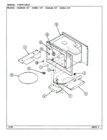 06 - Turntable parts for Magic Chef Microwave CM48HW-14T from AppliancePartsPros.com