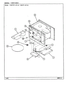 06 - Turntable parts for Magic Chef Microwave CM47FN-14T-02 from AppliancePartsPros.com