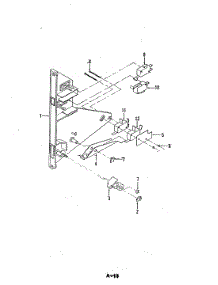 04 - Latch parts for Magic Chef Microwave CM46B-9P-02 from AppliancePartsPros.com