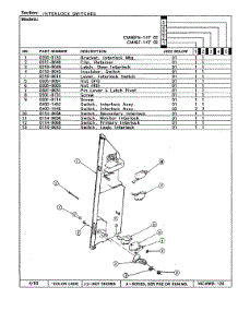 04 - Interlock Switches parts for Magic Chef Microwave CM46F-14T-02 from AppliancePartsPros.com