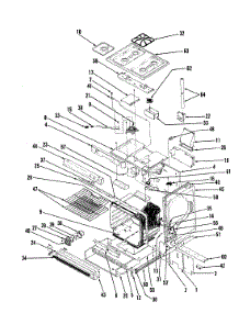 02 - Body parts for Magic Chef Range 34GA-3TKX-ON from AppliancePartsPros.com