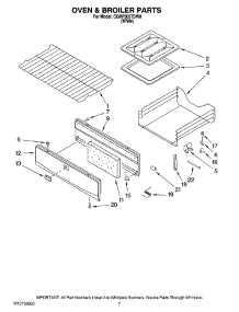 05 - Oven & Broiler Parts parts for Maytag Range CGRP305TDW0 from AppliancePartsPros.com