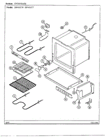 Oven / Base parts for Magic Chef Range DF456577 from AppliancePartsPros.com