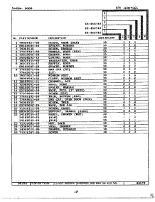 Door Page 2 parts for Magic Chef Range 68-4567-40 from AppliancePartsPros.com