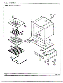 Oven / Base parts for Magic Chef Range 68-454657 from AppliancePartsPros.com