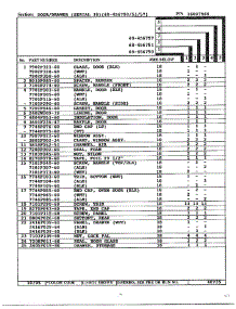 Door / Drawer Page 2 parts for Magic Chef Range 68-456750 from AppliancePartsPros.com