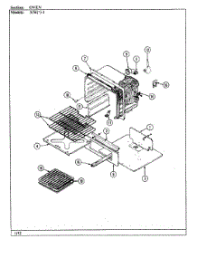 06 - Oven parts for Magic Chef Range 31MA-3KX-ON from AppliancePartsPros.com