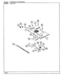 06 - Internal Controls parts for Magic Chef Range 34MN-23CKX-ON from AppliancePartsPros.com