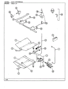 04 - Control System parts for Magic Chef Range 34MN-23CKX-ON from AppliancePartsPros.com