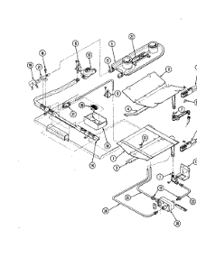 04 - Gas Controls parts for Magic Chef Range B34GN-92CKXW-ON from AppliancePartsPros.com