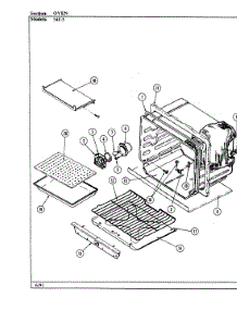 05 - Oven parts for Magic Chef Oven 54FK-5TXW from AppliancePartsPros.com