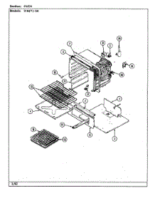 05 - Oven parts for Magic Chef Range 31MN-5KLX from AppliancePartsPros.com