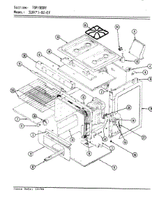 04 - Top Assembly / Body parts for Magic Chef Range 31HN-92KW-EV from AppliancePartsPros.com