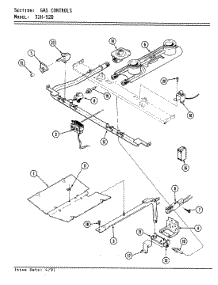 05 - Gas Controls parts for Magic Chef Range 31HA-92DKLX-ON from AppliancePartsPros.com