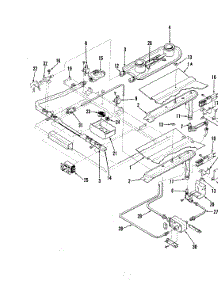 04 - Gas Controls parts for Magic Chef Range 34GB-4TKXW from AppliancePartsPros.com