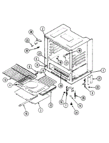 05 - Oven parts for Magic Chef Range 4100PRW-K from AppliancePartsPros.com