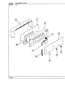 02 - Control Panel parts for Magic Chef Oven 91FN-3KX from AppliancePartsPros.com