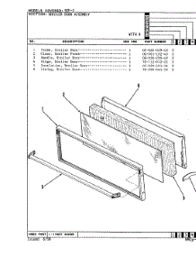 04 - Drawer parts for Magic Chef Oven 90FA-3KLX from AppliancePartsPros.com