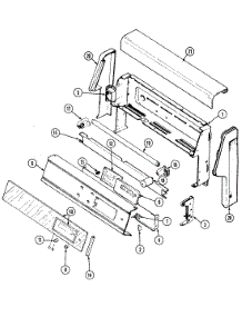 02 - Control Panel parts for Magic Chef Range 3488VRA from AppliancePartsPros.com