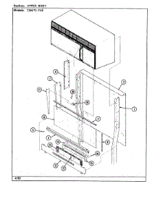 02 - Body-Upper parts for Magic Chef Range 22MW-7KLXV8 from AppliancePartsPros.com