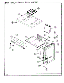 02 - Body / Control Panel / Top Assembly parts for Magic Chef Range 31MA-23KX-ON from AppliancePartsPros.com