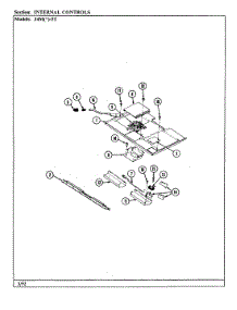06 - Internal Controls parts for Magic Chef Range 34MA-5TKVW from AppliancePartsPros.com