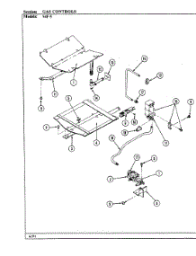 03 - Gas Controls parts for Magic Chef Oven 54FN-5TKVW from AppliancePartsPros.com