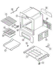 05 - Oven / Base parts for Magic Chef Range 31315XBA from AppliancePartsPros.com