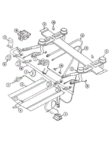 03 - Control System parts for Magic Chef Range 4100PTW from AppliancePartsPros.com