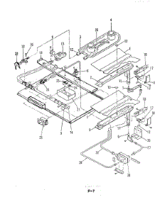 03 - Gas Controls parts for Magic Chef Range 64FA-3CKXW from AppliancePartsPros.com