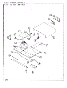 04 - Internal Controls parts for Magic Chef Oven 59G-5TXW from AppliancePartsPros.com