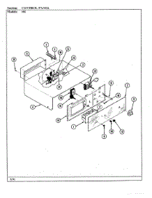02 - Control Panel parts for Magic Chef Oven 99FN-4EVW from AppliancePartsPros.com