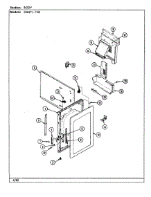 02 - Body parts for Magic Chef Range 24MA-7CKXWV8 from AppliancePartsPros.com