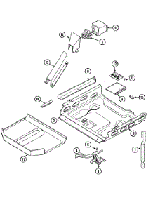 03 - Internal Controls parts for Magic Chef Range C6892XVS from AppliancePartsPros.com