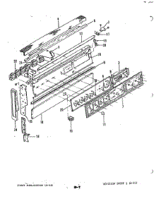 02 - Control Panel parts for Magic Chef Oven 77FK-5EXWW from AppliancePartsPros.com