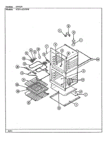 05 - Oven parts for Magic Chef Oven 97FN-4EVWW from AppliancePartsPros.com